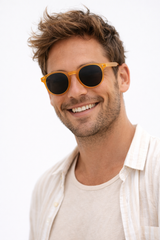 Matte transparent brown with smoke lens