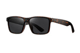 Matte tortoise frame with green G15 polarized lens