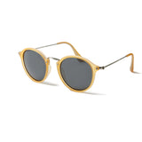 Matt transparent brown frame and smoke lens