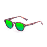 Demy brown with green revo lens