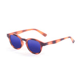 Brown vertical strips with blue sky revo lens