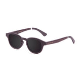 Bamboo brown arm with white/black painted with matte black frame with smoke lens
