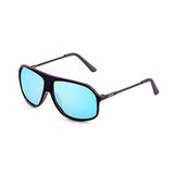 Matte black frame and blue lens