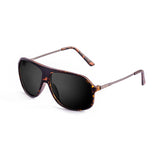 Demy brown frameand smoke lens