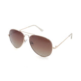 Gold metal, grand brown lens