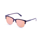 Matte demy brown with pink revo lens