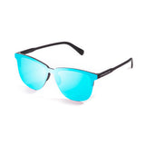 Matte black frame with revo blue sky flat lens