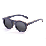 Black wood frame and smoke lens