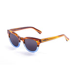 Frame brown & blue / smoke lens