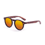 Demy brown frame with red revo lens