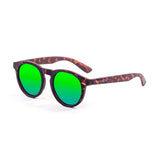 Demy brown with green revo lens