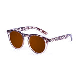 Demy brown up with gold down with brown lens