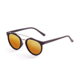 Mat black frame with red revo lens