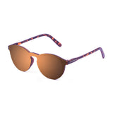 Matte demy brown frame with brown flat lens