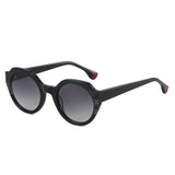 Shiny black with grad grey lens