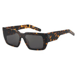 Demy brown temples with smoke lens